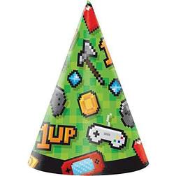 Creative Converting 24ct Video Game Party Hats