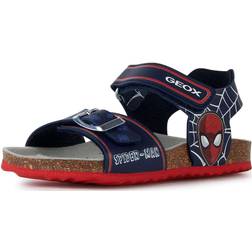 Geox Ghita Boy Sandal, Navy/RED