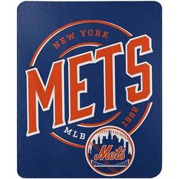 New York Mets Campaign Fleece Blankets Orange, Red, Blue (152.4x127)