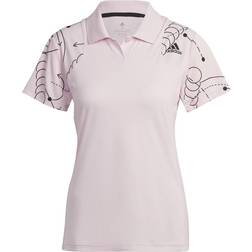 adidas Club Graphic Polo Damer Pink