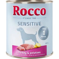 Rocco Sensitive Turkey & Potatoes 800g 24-pack