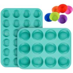 Silicone Pan Cupcake Set Mini Muffin Tray