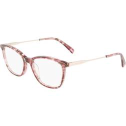 Longchamp Damen LO2683 Sonnenbrille, TEXTURED ROSE