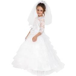 Dress Up America Girls bride costume