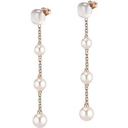 Morellato Gemma Earrings - Rose Gold/Pearl