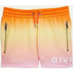 Givenchy Kids Logo Ombré Jersey Shorts - Cotton