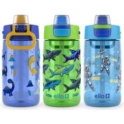 Ello 14oz Leak-Proof Tritan Tumbler, 3-Pack Action World