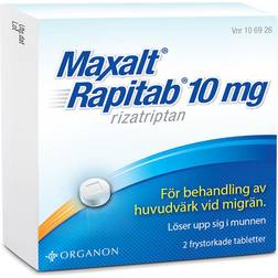 Maxalt Rapitab 10mg 2 st Tablett