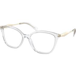 Prada 02ZV 2AZ1O1 Clear Women Butterfly 5217-140