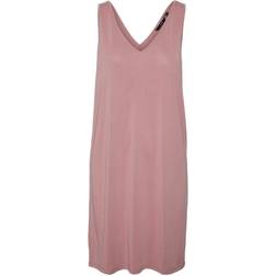 Vero Moda Vmfilli Calia SS Short Dress - Nostalgia Rose