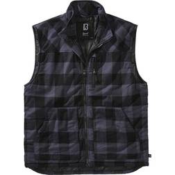 Brandit Lumber Vest Weste schwarz/grau