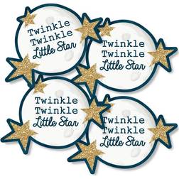 Big Dot of Happiness Twinkle twinkle little star decor diy baby shower birthday essentials 20 ct