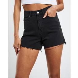 Dr. Denim Nora Retro Shorts - Schwarz