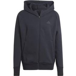 adidas Zone Printed Full-Zip Hoodie Men black