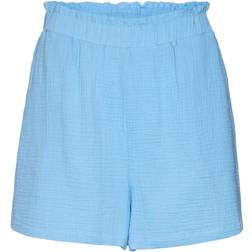 Vero Moda Hög Shorts Little boy blue