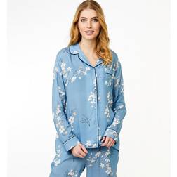 CCDK Copenhagen Josephine Pajamas Shirt Sovkläder Dam Blå