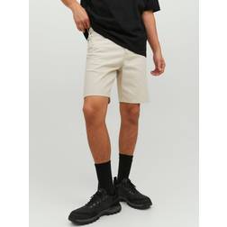 Jack & Jones Normal Passform Denimshorts Vit