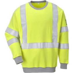 Portwest FR sweatshirt, Hi-Vis Gul