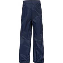 Trespass Kid's Waterproof Trousers Qikpac - Navy