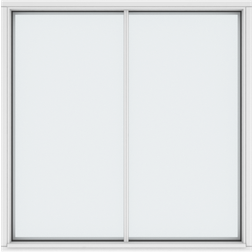 Klarvinduer FK2V_151 Aluminium, Træ Fast vindue Vindue med 2-lags glas 32x34cm