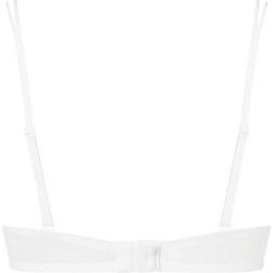 Calvin Klein Sheer Marquisette Demi Lift Bra - White