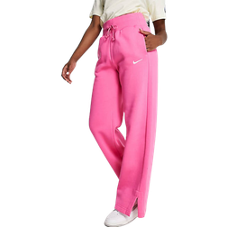 Nike Sportswear Phoenix Fleece Women's High-Waisted Wide-Leg Sweatpants - Pink