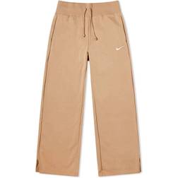 Nike Sportswear Phoenix Fleece Women's High-Waisted Wide-Leg Sweatpants - Hemp/Sail