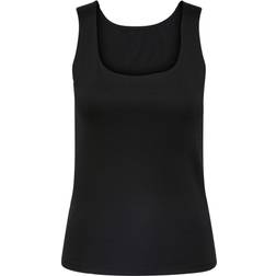 Pieces Neja 2-Way Tank Top - Black