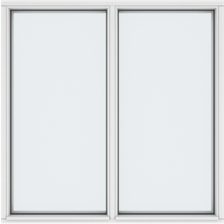 Klarvinduer FK2VM_138 Trä Fast fönster 2-glasfönster 60x40cm