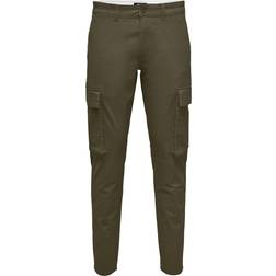 Only & Sons Onsnext Cargo 4563 Deposit - Green/Olive Night