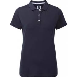 FootJoy Stretch Pique Solid Polo, Dame