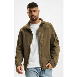 Brandit Herren Fleecejacke Ripstop Oliv