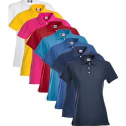Clique Premium Polo Ladies 028241 Blue Melange - Blue Melange