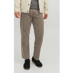 Jack & Jones Intelligence – Eddie – Bruntvättade baggy jeans snickarstil-Brown