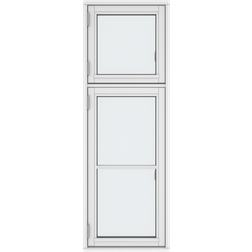 Klarvinduer DB1-3_151 Aluminium, Træ Sidehængt vindue Vindue med 2-lags glas 41x105cm