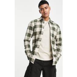 Only & Sons Slim Fit Skjortkrage Skjorta Grön