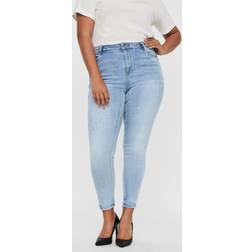 Vero Moda Vmphia Høj Talje Jeans - Blå