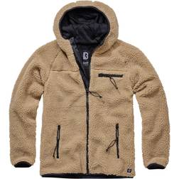 Brandit Teddyfleece Worker Jacket, Camel, Größe