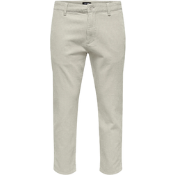 Only & Sons Onsavi Beam Lifechino Corduroy 3948 Pant - Grey