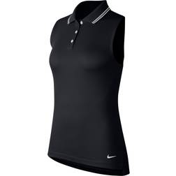 Nike Women's Dri-FIT Victory Polo Shirt - Black/White