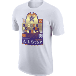 Nike All-Star Courtside Men's NBA Max90 T-Shirt in White, DX9889-100 White