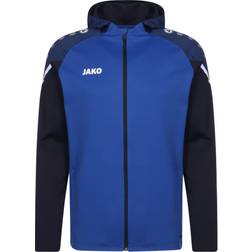 JAKO Kapuzenjacke Performance blau/dunkelblau