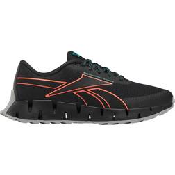 Reebok Men's Zig Dynamica 2.0 Sneaker, Black/Orange Flare/Classic Teal