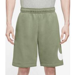 Nike Hosen Kurz Club Graphic Short - Oil Green/White