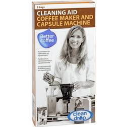 Moccamaster Clean Drop Coffee Machine Cleaning Aid 5-bags 3.4fl oz