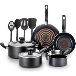 T-fal Simply Cook Cookware Set with lid 12 Parts