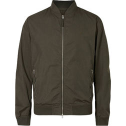 AllSaints Bassett Bomber Jacket - Dull Khaki