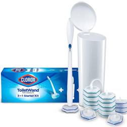 Clorox Disposable Cleaning Kit with 16 Disinfecting ToiletWand