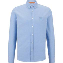 HUGO BOSS Mabsoot Slim-Fit Shirt - Light Blue