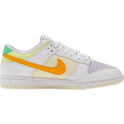 NIKE Dunk Low W - White/Light Lemon Twist/Sundial